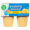 Food Club Banana Pudding Snacks, 3.5 oz, 4 ct