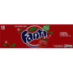 Fanta Strawberry Fridge Pack Soda, 12 fl oz, 12 ct