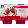 Hannaford Sugar Free Strawberry Gelatin Dessert Cups