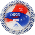 Dixie Ultra Strength Paper Plates, 20 ct