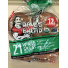 Dave's Killer Bread Organic 21 Whole Grains and Seeds Burger Buns, 8 buns