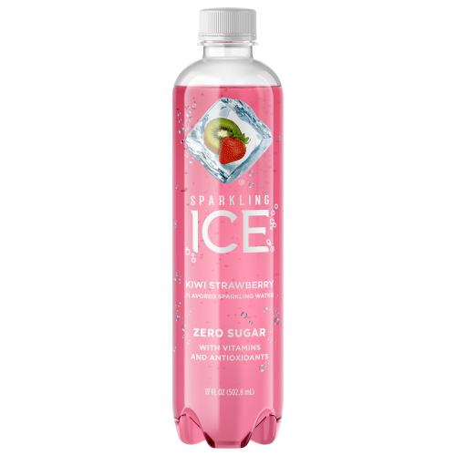 Sparkling Ice Kiwi Strawberry Naturally Flavored Sparkling Water, 17 fl oz