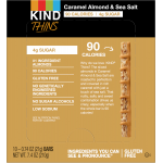 KIND Caramel Almond & Sea Salt Bars, 0.74 oz, 10 ct