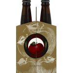 Apple Beer All Natural Non Alcoholic Soda, 12 fl oz, 4 ct