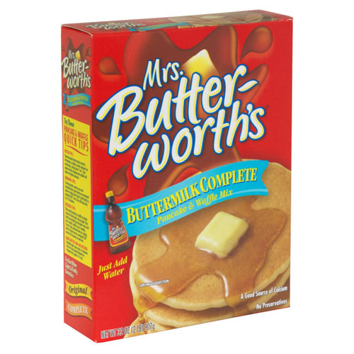 Mrs. Butter-worth's Buttermilk Complete Pancake & Waffle Mix, 32 oz
