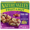 Nature Valley Fruit & Nut Trail Mix Chewy 6 Pack Granola Bars, 1.2 oz, 6 ct