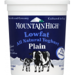 Mountain High Lowfat Plain Yoghurt, 32 oz