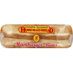 Grandma Sycamore's Home-Maid Hamburger Buns, 8 buns