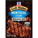 McCormick Grill Mates Montreal Steak Marinade, 0.71 oz (20g)