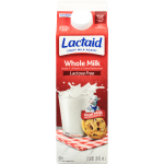 Lactaid Lactose Free Whole Milk, quart