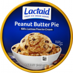 Lactaid 100% Lactose Free Peanut Butter Pie Ice Cream, 1 quart