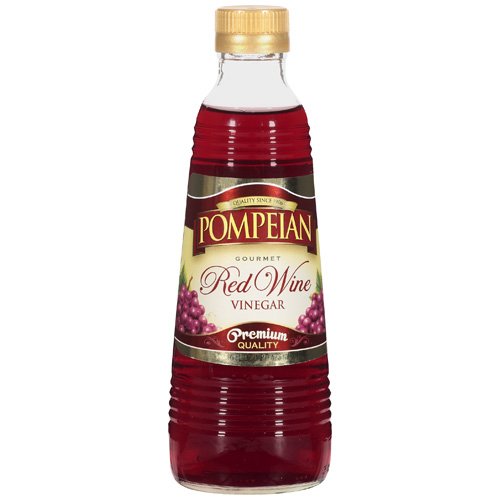 Pompeian Gourmet Red Wine Vinegar, 16 fl oz