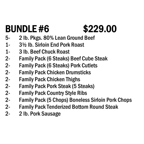 Meat Bundle #6