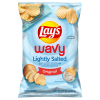 Lay's Lightly Salted Original Wavy Potato Chips, 7.5 oz