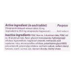Prilosec OTC 20 mg Tablets Wildberry Flavor Acid Reducer, 42 tablets