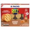 Ritz Peanut Butter 8 Packs Cracker Sandwiches, 1.38 oz, 8 ct