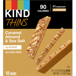 KIND Caramel Almond & Sea Salt Bars, 0.74 oz, 10 ct
