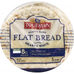 Toufayan Hearth Baked Flat Bread Hearty White, 5 ctFlat Bread