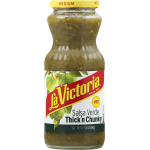 La Victoria Thick'n Crunchy Medium Salsa Verde, 24 oz