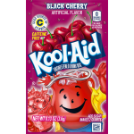 Kool-Aid Black Cherry Caffeine Free Unsweetened Soft Drink Mix, .13 oz