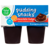 Food Club Chocolate Fudge Pudding Snacks, 3.5 oz, 4 ct