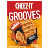 Cheez-It Grooves Crispy Cracker Chips Original Cheddar, 9 oz