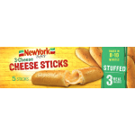 New York Bakery 3-Cheese Cheese Sticks, 5 sticks