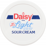 Daisy 50% Less Fat Light Sour Cream, 8 oz