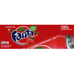 Fanta Strawberry Fridge Pack Soda, 12 fl oz, 12 ct