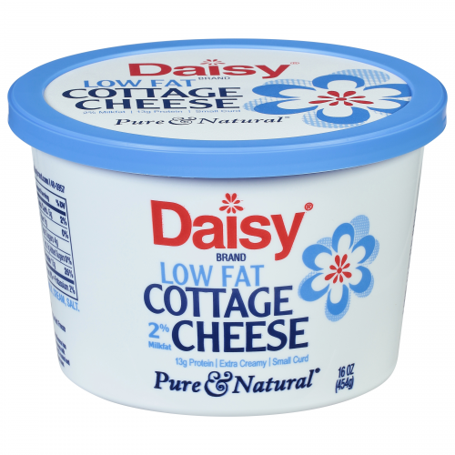 Daisy Low Fat Small Curd 2% Milkfat Cottage Cheese, 16 oz