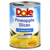 Dole Pineapple Slices in Heavy Syrup, 20 oz