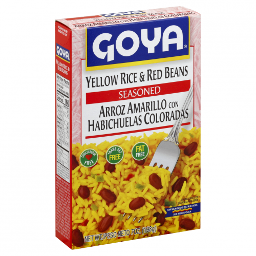 Goya Yellow Rice & Red Beans Seasoned, 7.0 oz