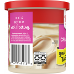 Duncan Hines Creamy Home-style Cream Cheese Premium Frosting, 16 oz