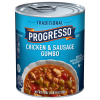 Progresso Chicken & Sausage Gumbo Traditional Soup, 19 oz