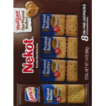 Lance Peanut Butter Nekot On-The-Go Packs Cookie Sandwiches, 8 pk, 6 ct