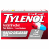 Tylenol Adult Extra Strength Rapid Release 500 mg Gelcaps Acetaminophen, 24 ct