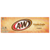 A&W 12 Pack Cream Soda, 12 fl oz, 12 ct
