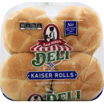 Aunt Millies Kaiser Rolls Deli Buns, 18.5 oz, 8 ct