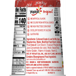 Yoplait Original 99% Fat Free Red Raspberry Low Fat Yogurt, 6 oz