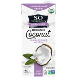 So Delicious Dairy Free Organic Unsweetened Vanilla Coconutmilk, 32 fl oz