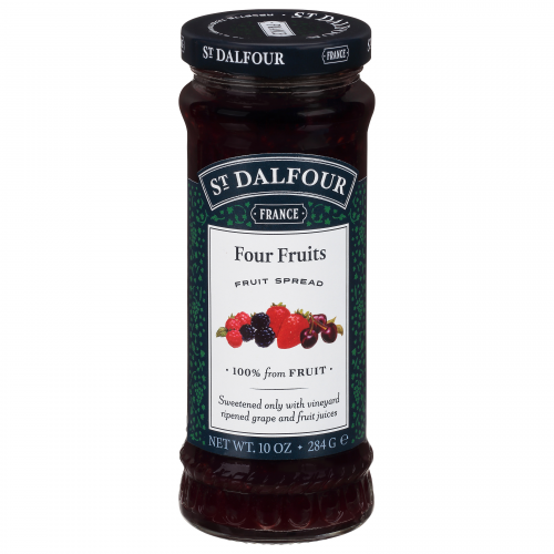 St Dalfour Four Fruits Fruit Spread, 10 oz