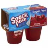 Snack Pack Sugar Free Cherry Juicy Gels, 3.25 oz cups, 4 ct