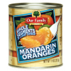 Our Family Mandarin Oranges in Light Syrup, 11 oz