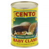 Cento Baby Whole Shelled Clams, 10 oz