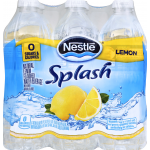 Nestle Pure Life Flavored Water Splash Lemon, 6 ct