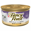 Purina Fancy Feast Gourmet Beef Feast in Gravy Grilled Cat Food, 3 oz