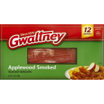 Gwaltney Sliced Applewood Smoked Bacon, 12 oz