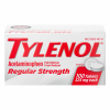 Tylenol Regular Strength 325 mg Tablets Acetaminophen, 100 tablets