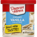 Duncan Hines Creamy Vanilla Frosting, 16 oz