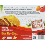 Golden Krust Spicy Beef Jamaican Style Patties Beef Turnover, 5.0 oz, 2 ct